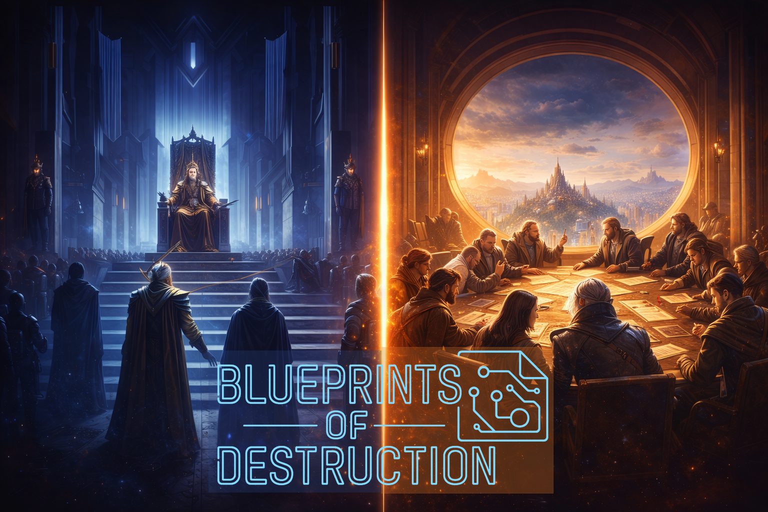 Central versus lateral decision making: One arbiter of decisions versus many