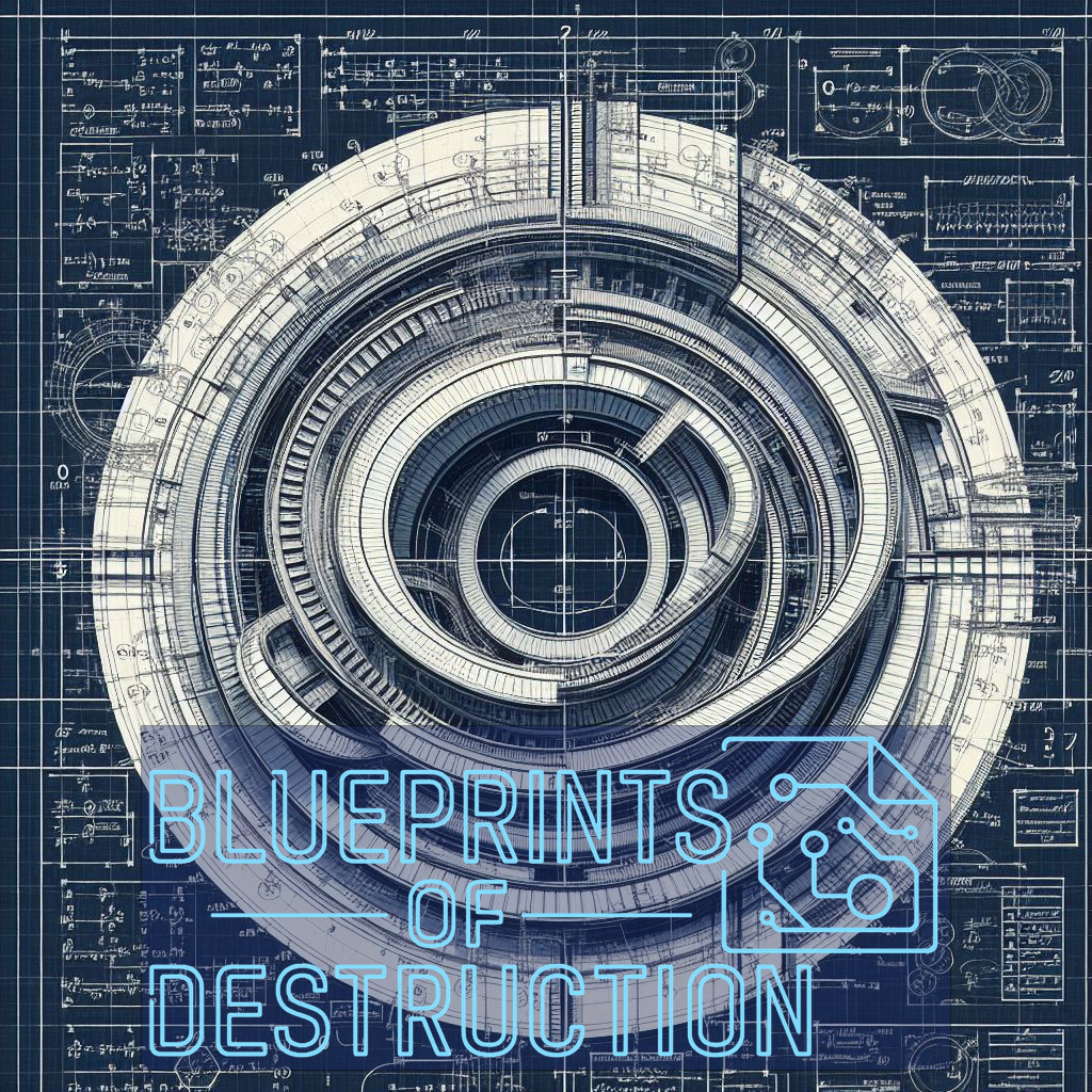 Blueprints of schematics for a prototype of the arc transport systems within Qualx.