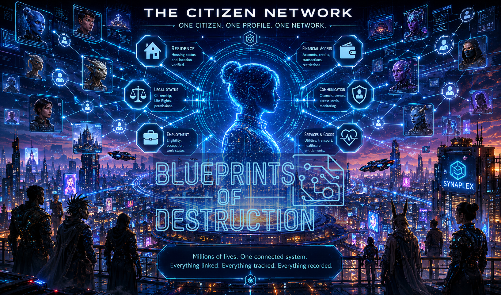One citizen. One account. One network. Everyone connected. One citizen. One account. One network. Everyone connected.