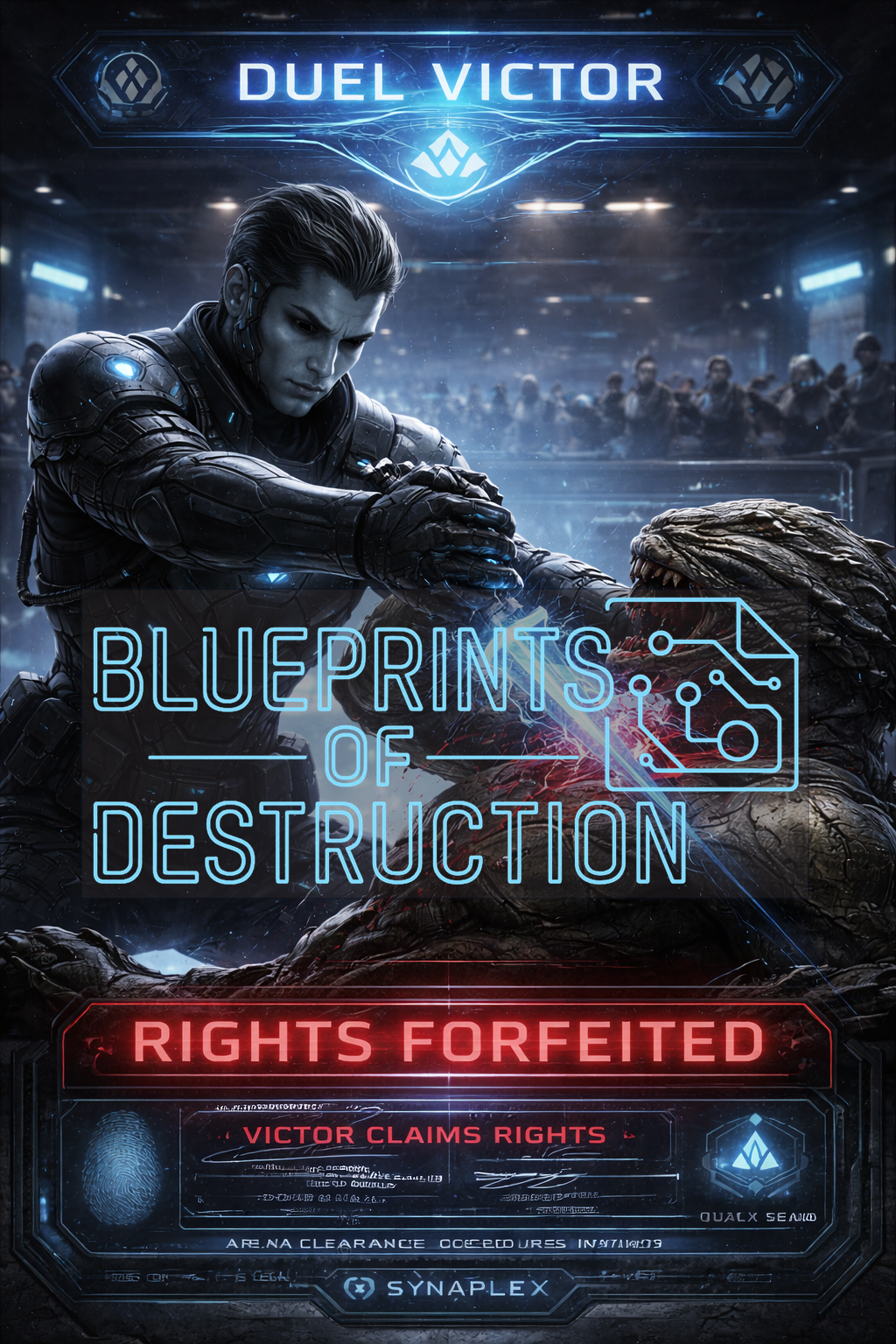 A being holds a blade to another's neck, the clear winner in the duel for Life Rights A being holds a blade to another's neck, the clear winner in the duel for Life Rights